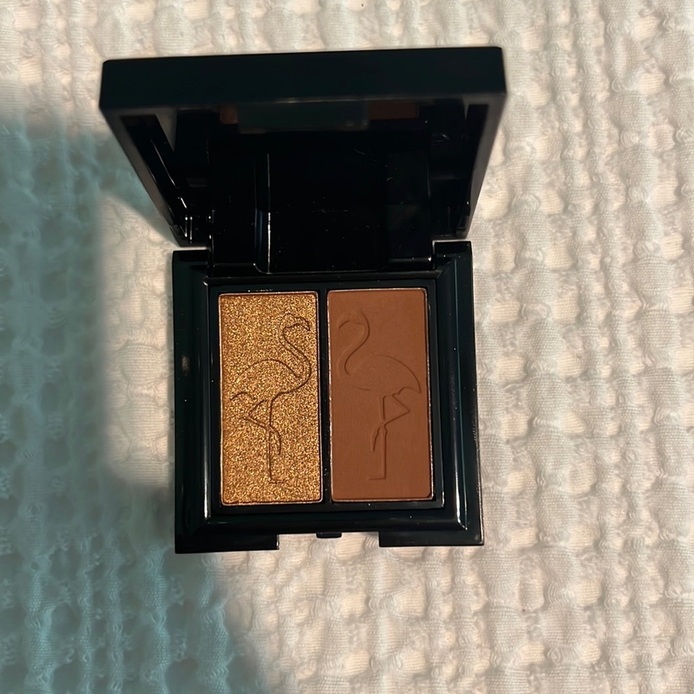 Shaina B Miami B Brazen Eyeshadow Duo Earth Tone Brown